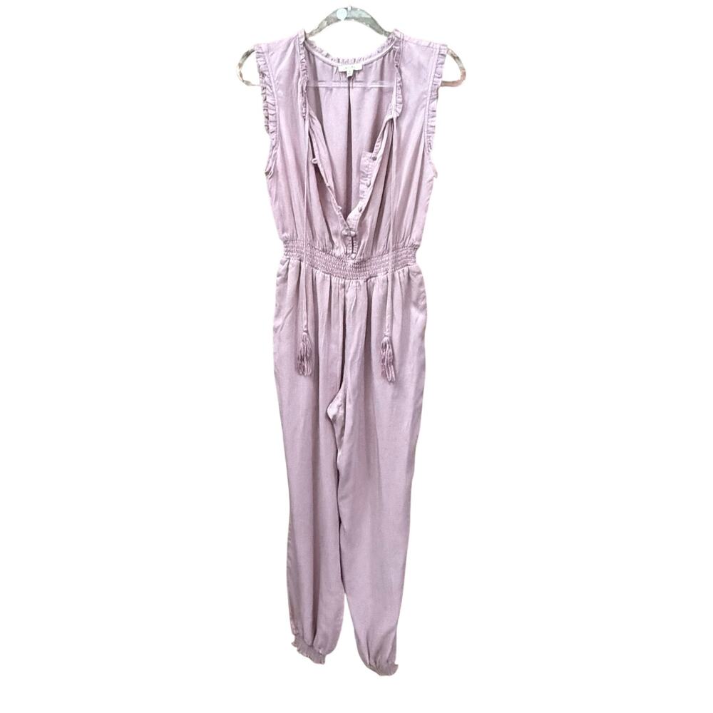 Kori Pink Jumpsuit Size Small Boutique Sleeveless